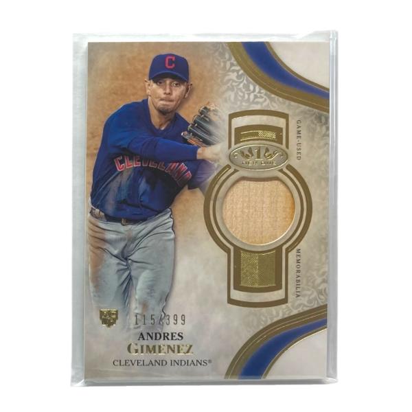 TOPPS MLBカード TIER 1 ANDRES GIMENEZ CLEVELAND INDIA...