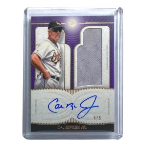 TOPPS MLBカード DEFINITIVE COLLECTION CAL RIPKEN JR. BALTIMORE ORIOLES /5 #DARC-CR 送料無料 中古 IT2