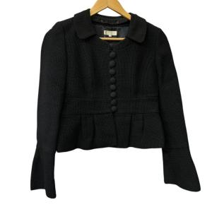 トゥービーシック TO BE CHIC シアサッカー ストレッチ ペプラム