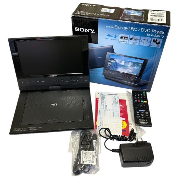 ソニー SONY 9V型 ポータブルブルーレイプレーヤー DVDプレーヤー BDP-SX910 中古...