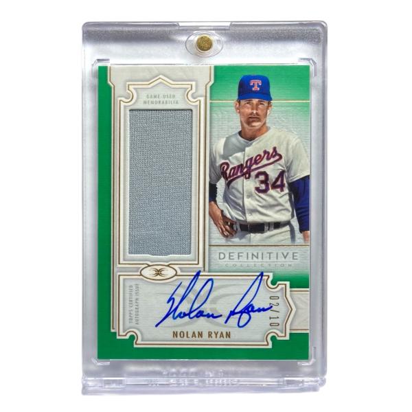 TOPPS MLBカード DEFINITIVE COLLECTION NOLAN RYAN TEXA...