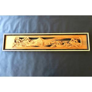 欄間 建具 欄間彫刻 【1点もの商品】【新品】...の詳細画像2