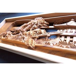 欄間 建具 欄間彫刻 【1点もの商品】【新品】...の詳細画像5