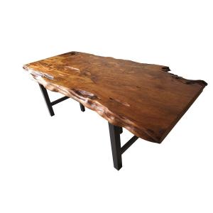 ダイニングテーブル 【1点もの商品】 一枚板 ...の詳細画像3