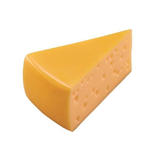 店舗装飾 90mmチェダーチーズ 食品サンプル レプリカ チーズ ONSDICE7883