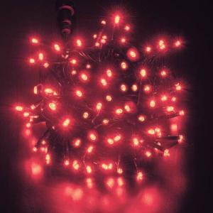 クリスマス装飾 スタンダードLEDレッドライト(コネクター付き)[ONSLC-GLT100R]｜ryoccadou