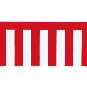 イベント装飾 のぼり ペナント 40x360cm ポリ紅白幕 パーティ[ONSSPFL7006]