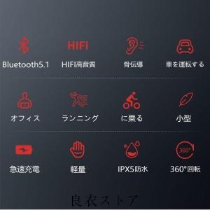当日発送 骨伝導イヤホン Bluetooth ...の詳細画像1