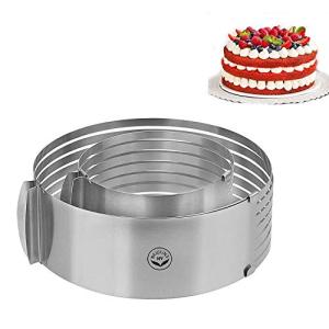 NEWLINE NY 3つのサイズは ラウンド3のセット ケーキムースリングを形成するメッキを成形します