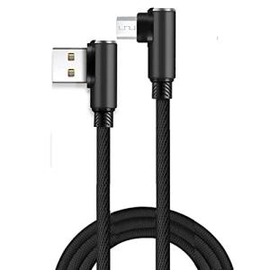 Micro USB ケーブル 横向き L字型 SKZIRI 1.5m マイクロ