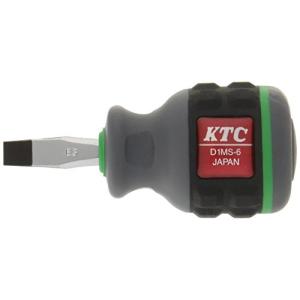 京都機械工具 樹脂柄 スタッビドライバー マイナス6mm D1MS6
