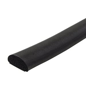 和気産業 シャッターと地面の隙間を塞ぐ シャッタースポンジ 15mm×30mm×長さ2.7m 黒
