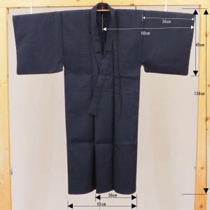 丹前 ウール二重織 訳アリ品 Sサイズ 銀ラベ...の詳細画像4