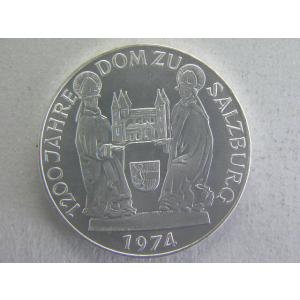 本物冷戦時代オーストリア1949-1974建国25周年50シリング記念銀貨　純銀 本物冷戦時代オーストリア1949-1974建国25周年50シリング記念銀貨 純銀