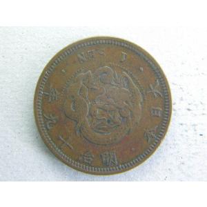 竜１銭銅貨・明治１９年｜ryokuchi-coin