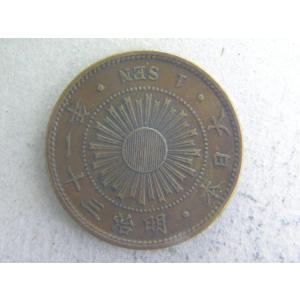 稲１銭青銅貨・明治３１年｜ryokuchi-coin