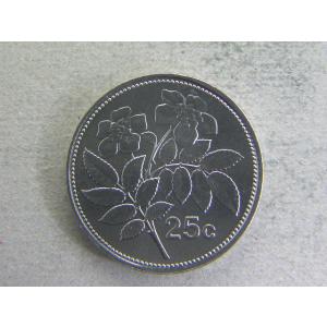 80/マルタ・25CENTS貨1986年