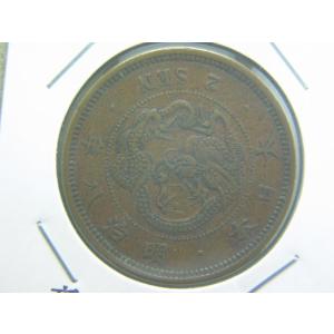 竜2銭銅貨・明治14年 : 緑地コイン - 通販 - Yahoo!ショッピング