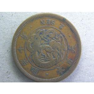 竜二銭銅貨100枚 □古銭□竜2銭銅貨100枚まとめて 未選別 近代古銭（古銭