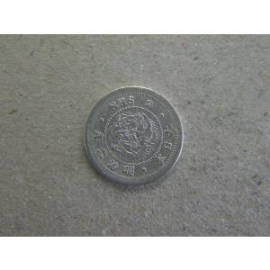 竜５銭銀貨・明治６年　止め明