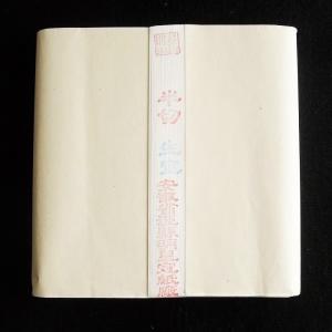 明星牌 画仙紙 半切 100枚 厚口 書道紙 水墨画用紙｜ryokufuu