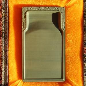 B 書道具　白端渓　硯　すずり４吋 B 書道具 白端渓 硯 すずり4吋