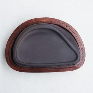 硯 / 硯石 端渓 旧坑・坑仔岩 7吋 ・ 松彫 : 筆匠 朱陽堂 - 通販