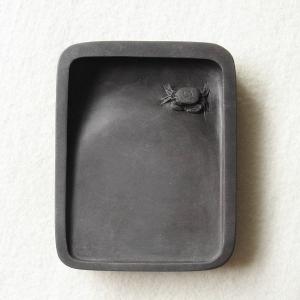 端渓硯 老坑 清空硯 86×75×27mm 一点物 すずり : 書道用品 緑風店