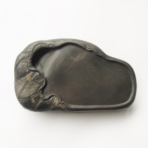 端渓硯 老坑 荷葉硯 132×83×30mm 一点物 すずり