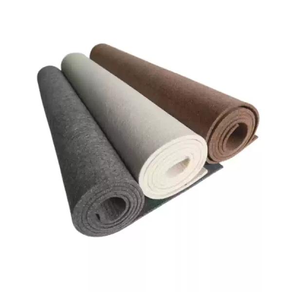 書道下敷き 特厚 150×300cm 厚 5mm 白 グレー 特価毛氈