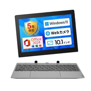 10%OFFクーポン 中古ノートパソコンタブレット レビュー投稿5年保証 Lenovo IdeaPad D330 MS Office 2024H&B搭載 Celeron メモリ 4GB eMMC 64GB 10.1型