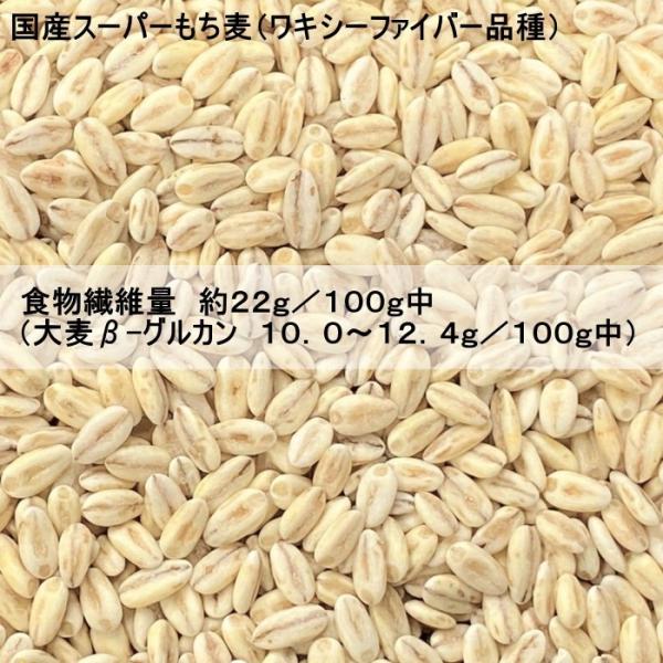 国産スーパーもち麦 業務用 5kg 愛知県産 ワキシーファイバー 使用 高β-グルカン 13.5g/...