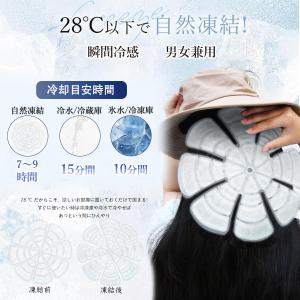 【意匠登録済み】頭部冷却 PCMアイスキャップ...の詳細画像4