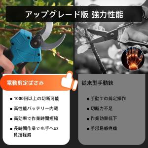 即納 剪定ばさみ 電動 充電式 高枝切りバサミ...の詳細画像2
