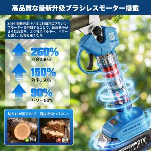 即納 剪定ばさみ 電動 充電式 高枝切りバサミ...の詳細画像1