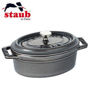 (日本国内正規品) (生涯保証付) ストウブ (staub ) ピコ・ココット オーバル 11cm 0.2L グレー 40500-116 JAN: 3272341011183 (送料無料)｜ryouhin-hyakka