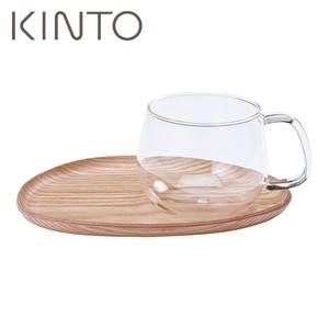 キントー KINTO FIKA カフェスイーツ ウッド ガラス 22583 カップ プレート JAN...