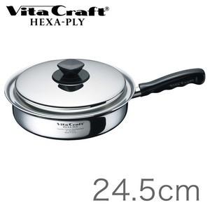 ビタクラフト (Vita Craft ) ヘキサプライ フライパン 24.5cm (IH対応) (送料無料)｜ryouhin-hyakka