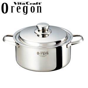ビタクラフト (Vita Craft ) オレゴン 両手ナベ 22cm 8672 (IH対応)