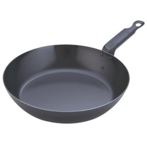 SA鉄黒皮オーブン用厚板フライパン 26cm AHL94026 7-0095-0605 遠藤商事