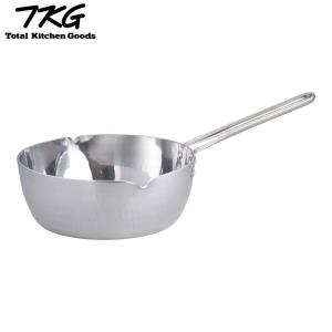 TKG共柄厚板 IHアルミ雪平鍋 20cm AYK7004 7-0044-0104 遠藤商事