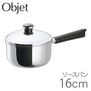 オブジェ  片手鍋 ソースパン 16cm OJ-3 宮崎製作所 Miyaco  JAN: 4953794000038