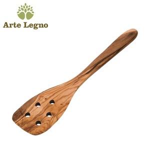 Arte Legno アルテレニョ オリーブウッド ターナー イタリア製 481920 (穴あきター...