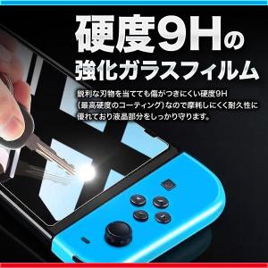 Switch 保護 フィルム スイッチ ガラス...の詳細画像1