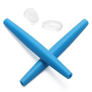 Mryok イヤーソック&ノーズパッド 対応Oakley Crosshair New 2012 OO4060 スカイ ブルー