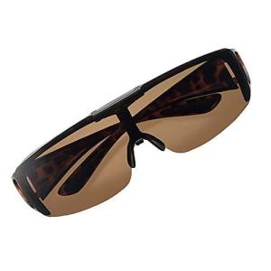 跳ね上げ式 偏光 オーバーグラス UVカット サングラス