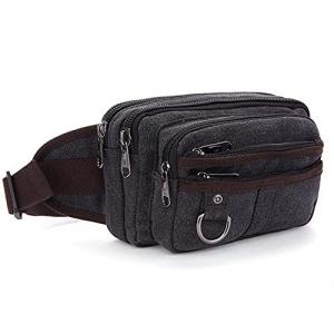 Inokenny ウエストバッグ メンズ 多機能 ウエストポーチ