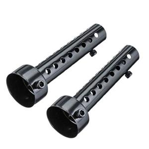 バイク マフラー サイレンサー Φ45mm 2本 消音器 車 バイクサイレンサー インナーサイレンサー バッフル インナーバッフル