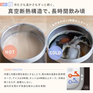 fresia マグカップC タンブラー 真空断...の詳細画像2