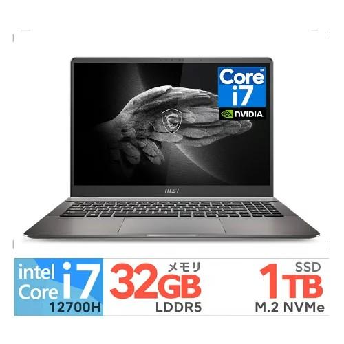 MSI 16型 Creator 165 Hz 第12世代 インテル Core i7/メモリ：32GB...